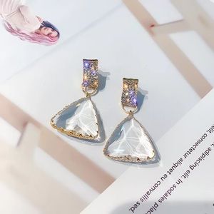 ♾ Lovely Triangle Drop Earrings